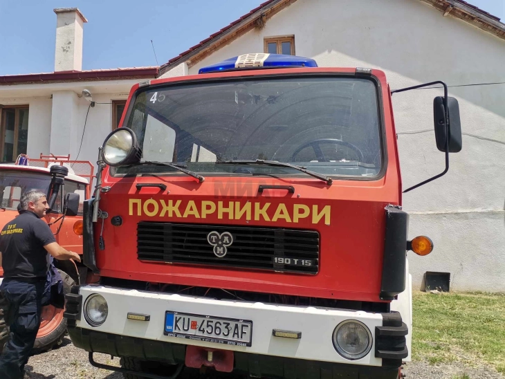 ТППЕ Старо Нагоричане за половина година евидентира 45 пожари, речиси сите на отворен простор