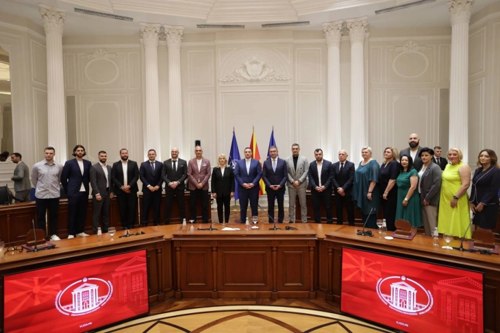 Мицкоски: Исправена е неправдата, доделени национални признанија за врвни достигнувања во спортот