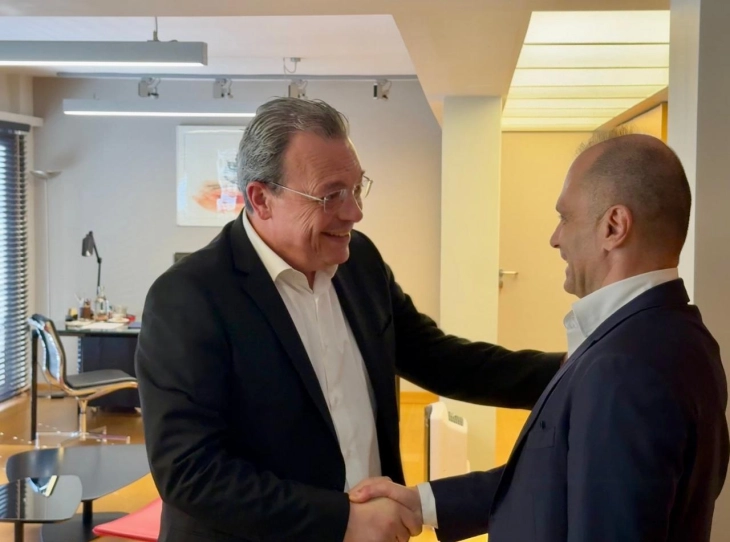 Фамелос и Филипче ги потврдиле добрите односи и соработката меѓу СИРИЗА и СДСМ