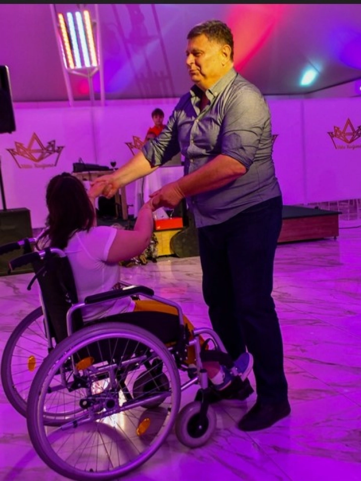 Ѓорѓиевски организираше забава за специјалните училишта по повод крајот на учебната година, љубовта и вниманието се најважни