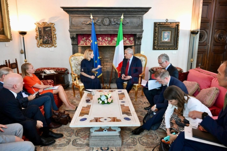 Европски сојузници ја потврдуваат „непоколебливата поддршка“ за Украина во Рим