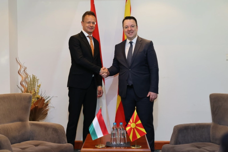 Nikoloski and Szijjártó reaffirm partnership based on political and economic cooperation