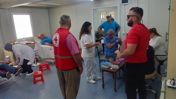 Во крводарителна акција во Дебар прибрани 33 крвни единици