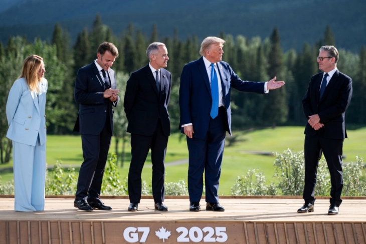 Meloni u takua me Trampin në margjina të samitit G7 në Kanada