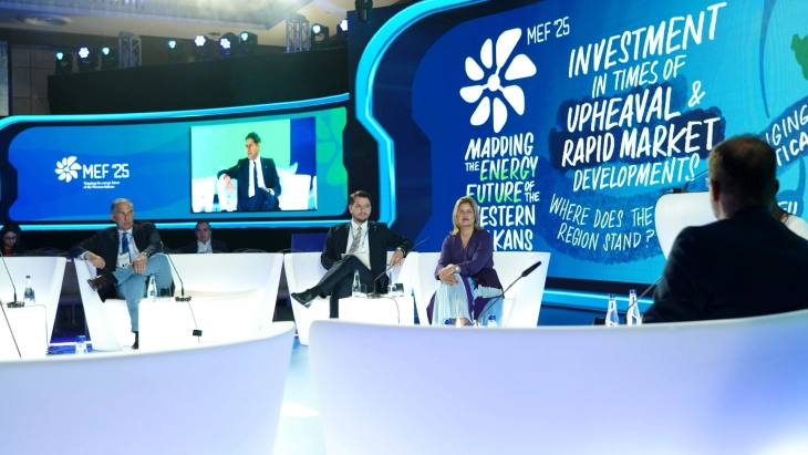 Macedonia's vision is modern and innovative energy model, Bozhinovska tells MEF