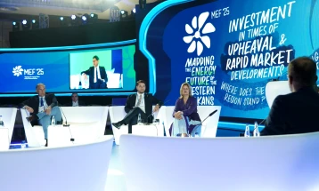 Macedonia's vision is modern and innovative energy model, Bozhinovska tells MEF