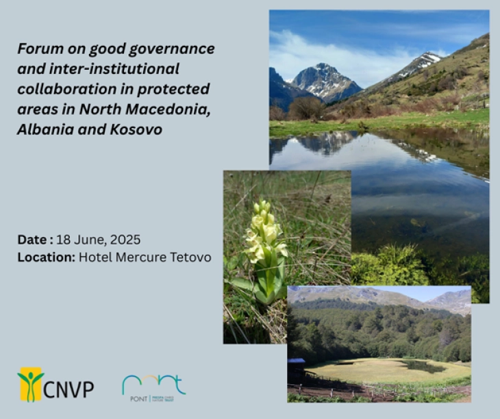 Регионален форум за заштитените подрачја во Македонија, Албанија и Косово