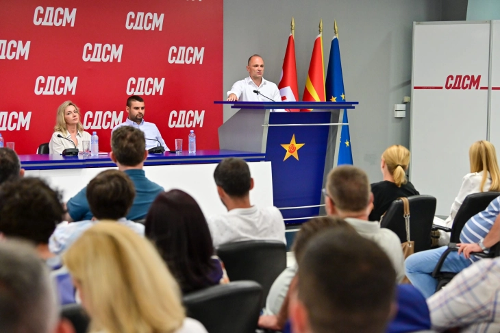 Филипче: Пад на поддршката за ВМРО-ДПМНЕ