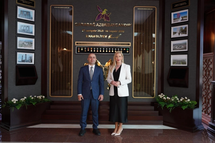 Средба на генералните секретари на македонскиот и азербејџанскиот парламент