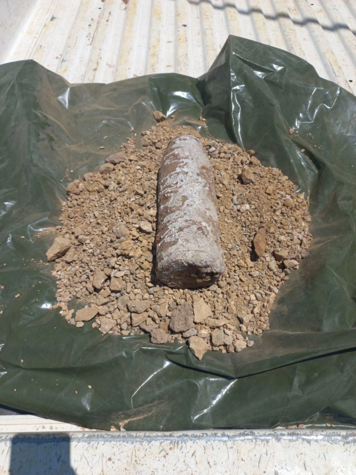 Неексплодирана граната од Првата светска војна пронајдена кај струшкото село Калишта