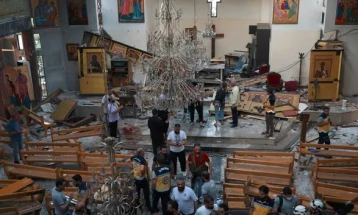 Најмалку девет лица загинаа во самоубиствен бомбашки напад во црква во Дамаск