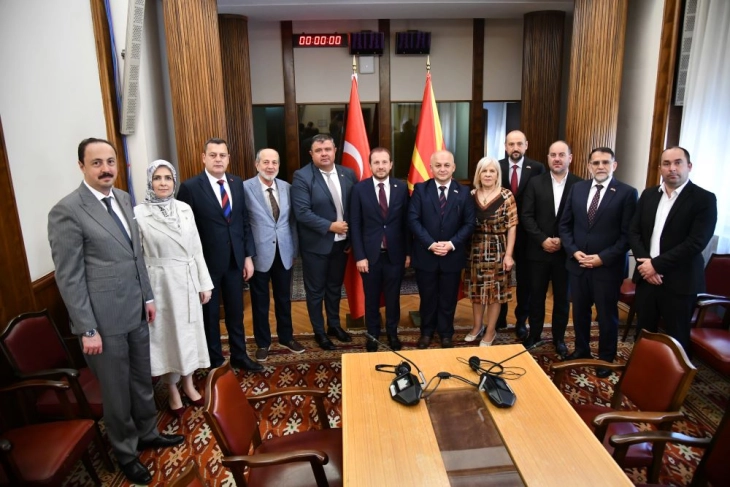 Средба на пратеничките групи за соработка меѓу парламентите на Северна Македонија и на Турција