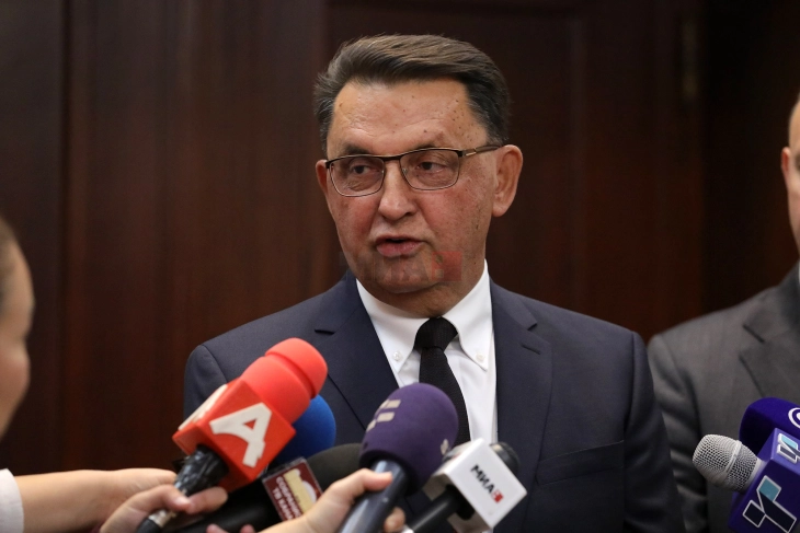 Гувернерот Славески на средба со претставници на банките во Македонската банкарска асоцијација