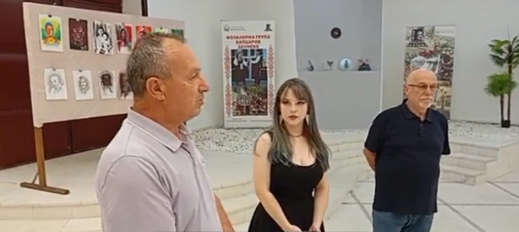 Самостојна изложба на младата уметница Анастасија Стоименовска во Делчево