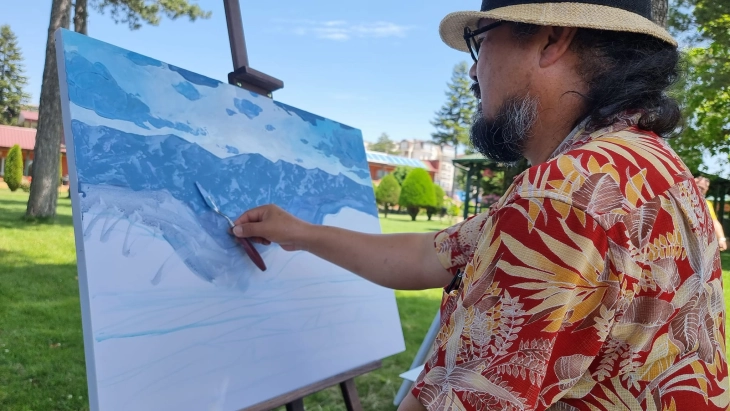 Десетто јубилејно издание на Меѓународниот ликовен симпозиум во Струга