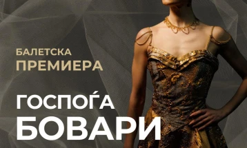 Marija Kichevska Shokarovska celebrates her ballet career's 25th anniversary with title role in 'Madame Bovary'