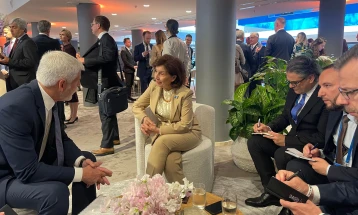 Siljanovska-Davkova në Hagë realizoi takim me presidentin e Çekisë dhe me kryeministrat e Estonisë dhe Belgjikës