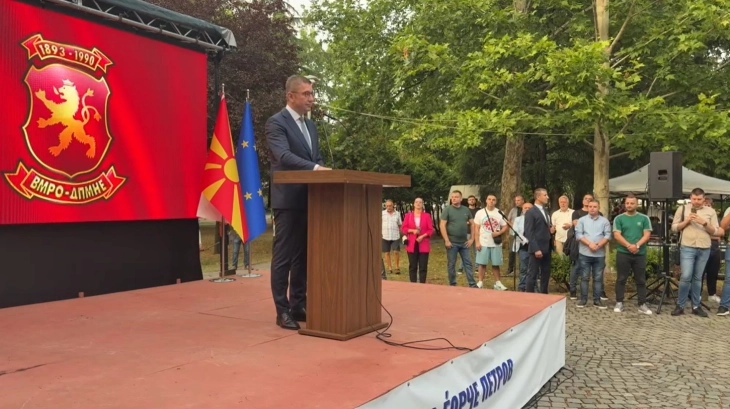 Mickoski on Gjorche Petrov: He was a statesman before there was a state