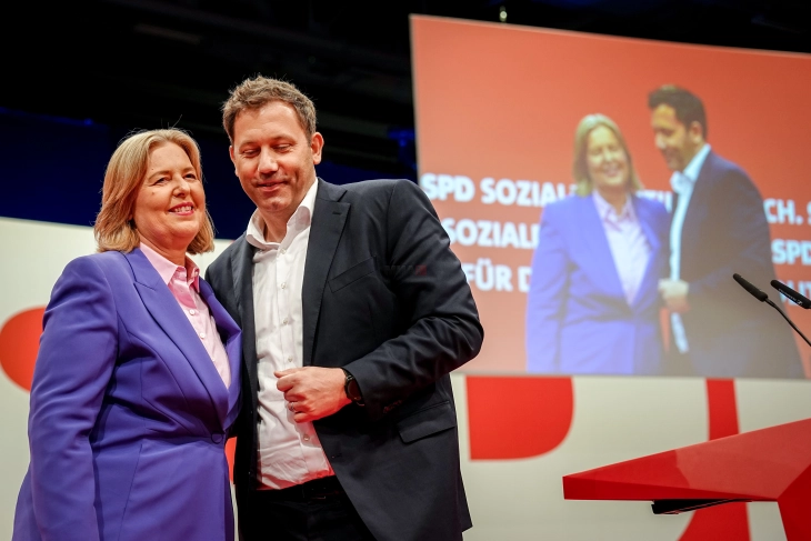 Клингбајл и Бас избрани за ко-претседатели на германските социјалдемократи