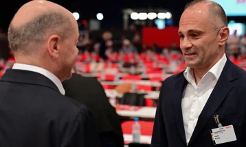 Filipche thanks Sholz for Germany's support in protecting Macedonian language, identity