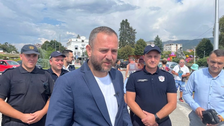 Toshkovski në promovimin e fushatës parandaluese verore 