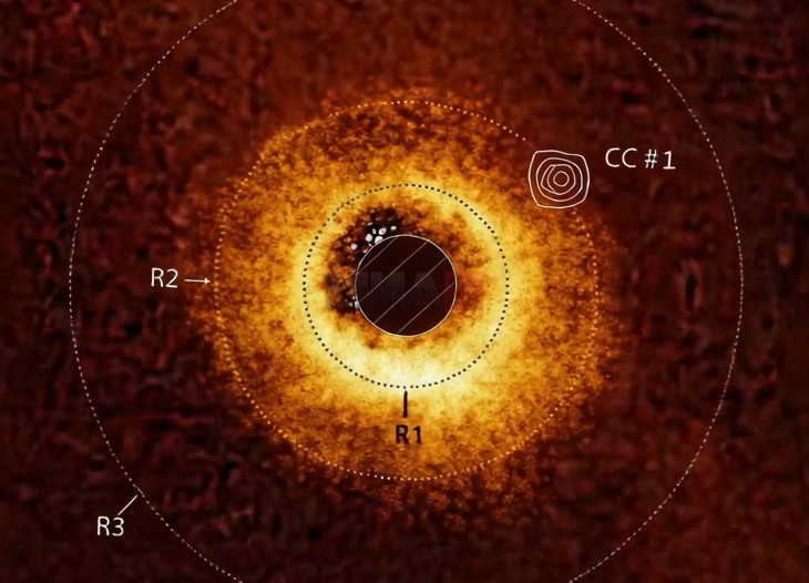 „Џејмс Веб“ ги направи првите директни снимки од егзопланета