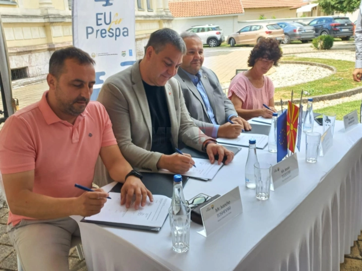 Во Ресен потпишан Меморандум за реализација на програма за одржлив туризам во Преспа