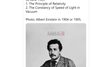 Пред 120 години, Ајнштајн ја претставил Теоријата на релативитетот