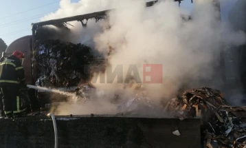 Три автобуси и едно комбе опожарени во кочанската населба Оризари