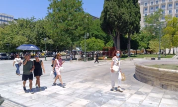 Минатиот месец беше вториот најтопол јуни во Грција во изминатите 16 години