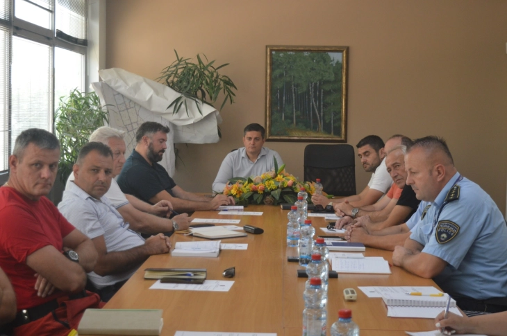 Во Општина Илинден четврта седница на штабот за заштита и спасување