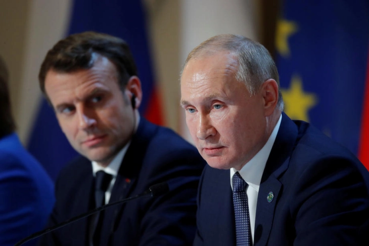 Macron and Putin have first phone call in over two years