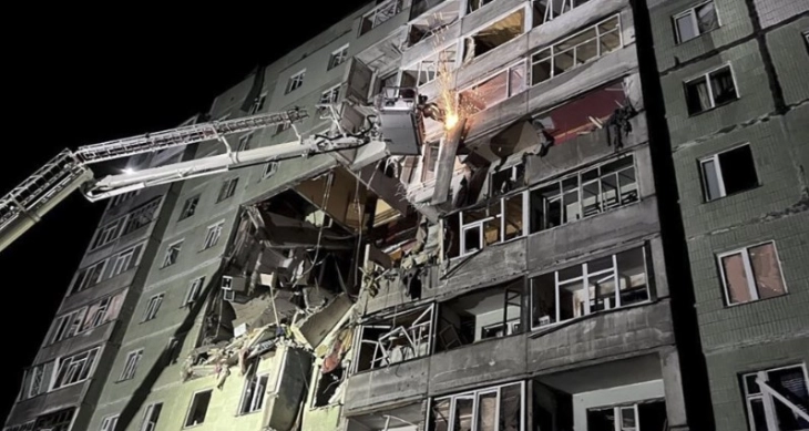 Пет лица, меѓу кои и деца, повредени во масовен руски напад со дронови врз Одеса