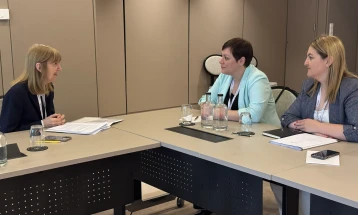 Dimitrieska Kochoska meets World Bank Vice President Bassani