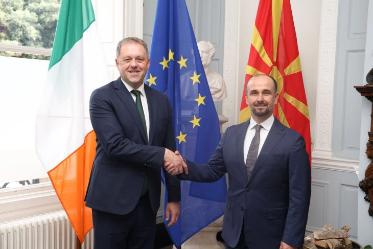 Средба на Муртезани - Брн во Даблин: Проширувањето на ЕУ не е само политички избор, туку и безбедносен приоритет