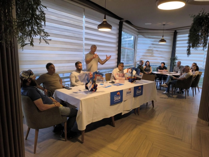 Караван „Со срце за нашата општина“ на Движење ЗНАМ