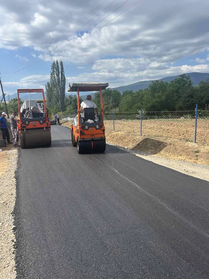 Повеќе инфраструктурни проекти во Општина Чашка