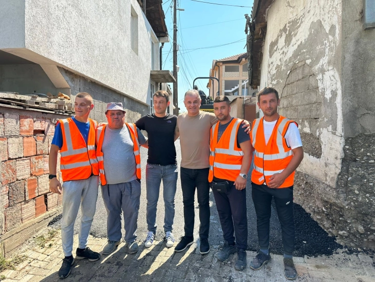 Завршен инфраструктурниот проект на улицата „Дижон 17“