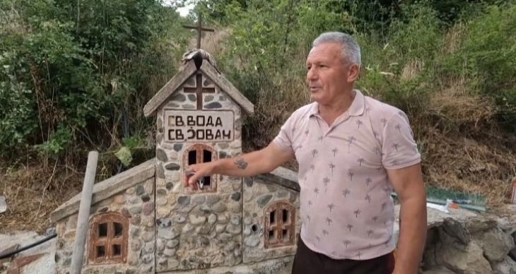 Се интензивира изградбата на храмот  Св. Јован Крстител во пијанечкото село Очипала