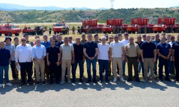 Toshkovski: Maqedonia bëhet me Njësinë e parë intervenuese prej 43 automjetesh transporti për shuarjen e zjarreve