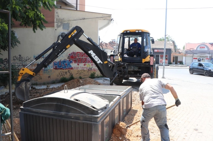 Продолжи поставувањето на полуподземни контејнери во Куманово