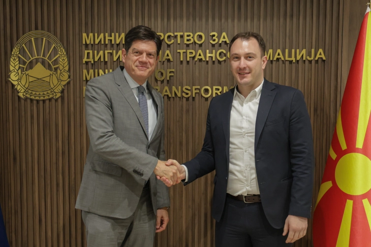 Andonovski meets with Rokas for talks on Western Balkans Digital Summit