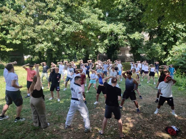 Ученици од „Партенија Зографски“ учествуваа во меѓународен Еразмус-проект во Загреб