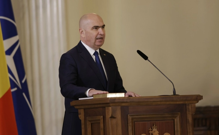 Новиот романски премиер Илие Болојан побара плановите за штедење да ги обезбеди преку гласање доверба во парламентот