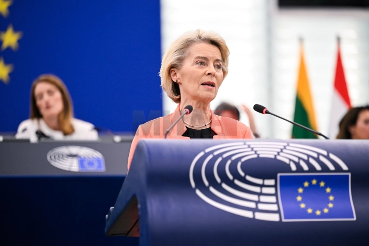 Фон дер Лајен: Иницијативата за недоверба на ЕК е обид за раздор на проевропските сили 