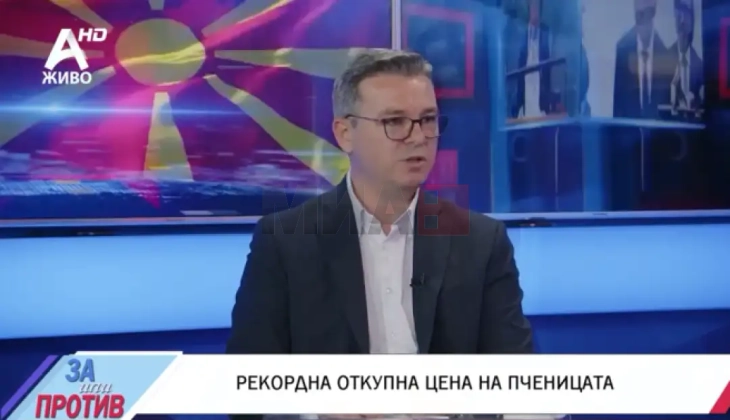 Tripunovski: Çmimi i blerjes së grurit është 12 denarë për kilogram