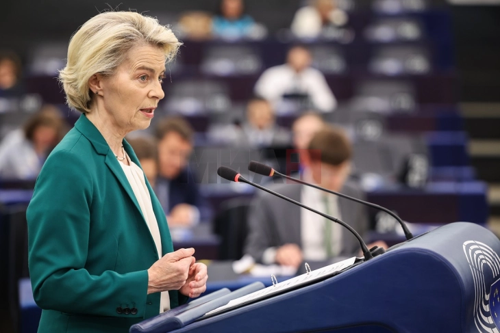 Фон дер Лајен: Подготвени сме да напишеме ново поглавје во односите меѓу ЕУ и Кина 