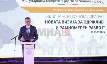 Mickoski: Zhvillimi nuk guxon të varet nga gjeografia, përkatësia politike apo ekspozimi mediatik, por nga nevojat reale të njerëzve