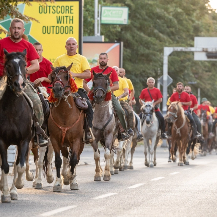 За традиционалниот Илинденски коњички марш пријавени педесетина коњаници