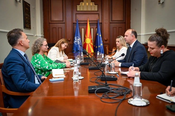 Претрседателот на Собранието, Гаши се сретна со новата дирекорка на Светска банка за земјава, Карол Межеван